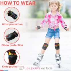 Set de protections enfant Comic M - Kiddimoto
