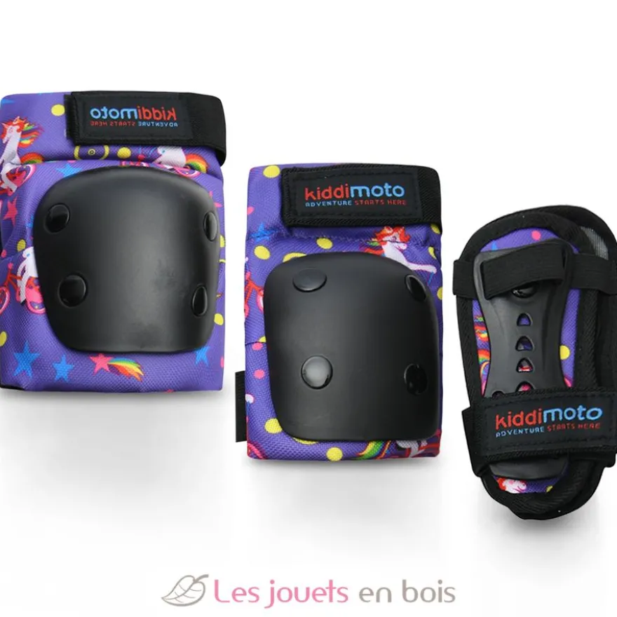 Set de protections enfant Licorne M - Kiddimoto
