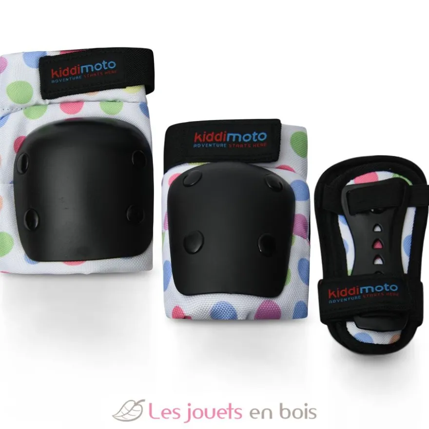 Set de protections enfant Pastel Dotty M - Kiddimoto