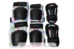 Set de protections enfant Pastel Dotty S - Kiddimoto