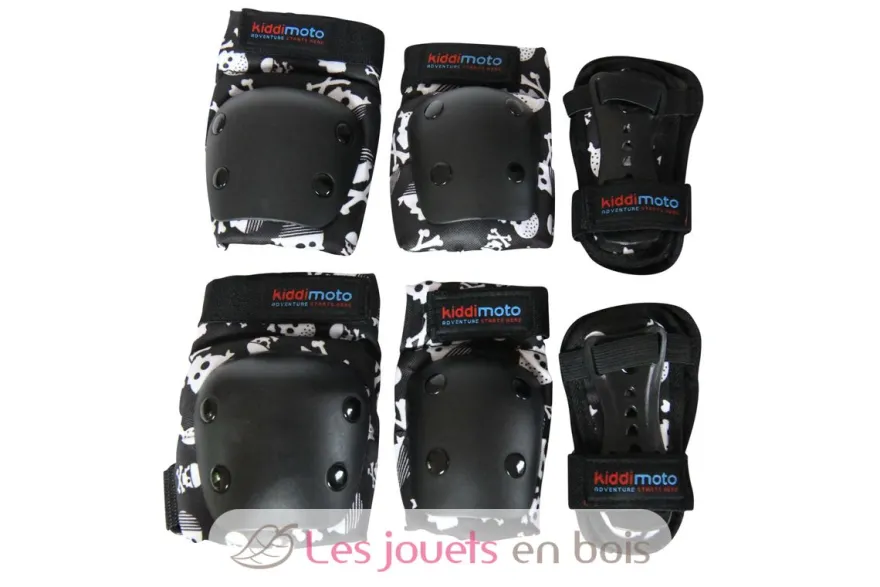 Set de protections enfant Skullz M - Kiddimoto