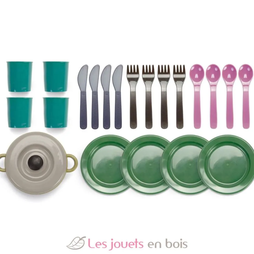 Set de repas en filet 22 pcs - Dantoy