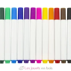 Set de table en silicone à colorier - Véhicules - Ulysse