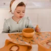 Set de table en silicone Crunchy le renard - Sassi Junior