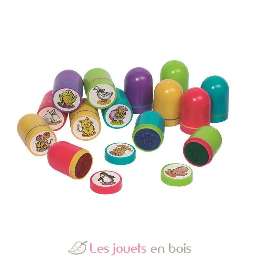 Set de tampons encreurs animaux - Goki