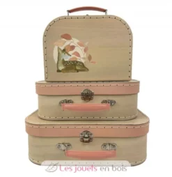 Set de 3 valises Faon - Egmont Toys