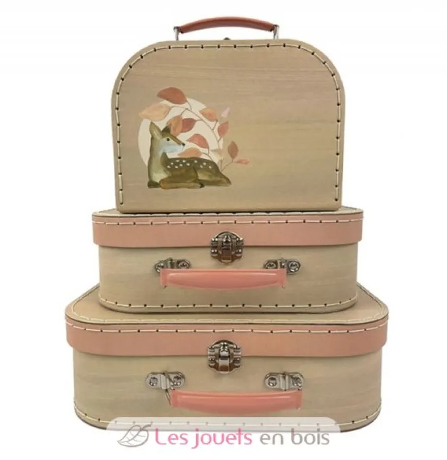 Set de 3 valises Faon - Egmont Toys