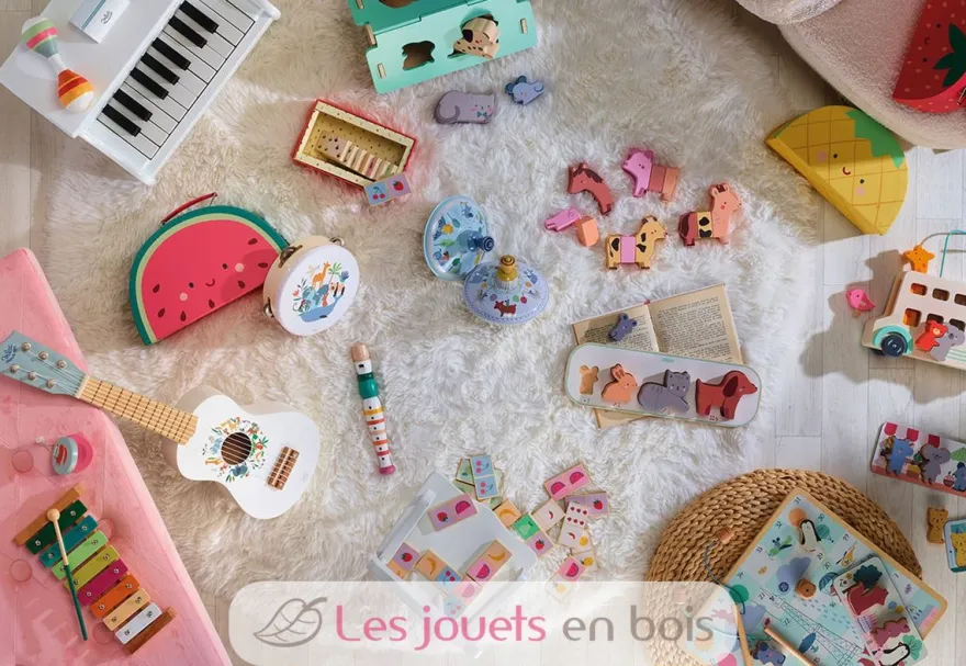 Set de 3 valisettes fruits gourmands - Vilac