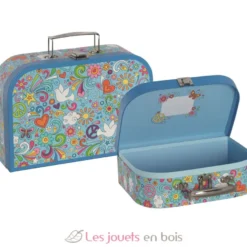 Set de 2 valisettes Peace and Love - Goki