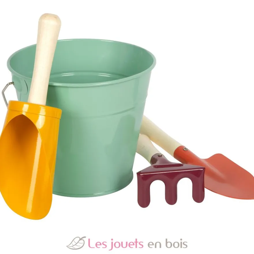 Set d'outils avec seau Tiny Garden - Small Foot company
