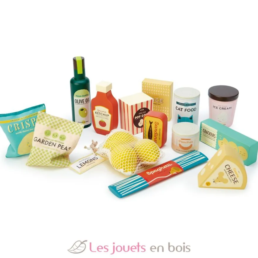 Set d'épicerie de supermarché - Tender Leaf Toys