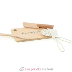 Set d'ustensiles de cuisine en bois et métal - Vilac