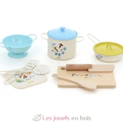 Set d'ustensiles de cuisine en bois et métal - Vilac