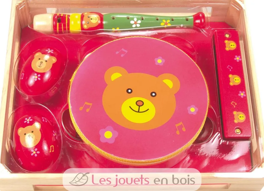 Set 4 instruments Ourson - Ulysse