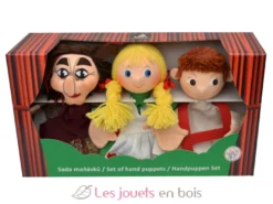 Set 3 Marionnettes Hansel et Gretel - Mú
