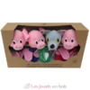 Set 4 Marionnettes Trois Petits Cochons - Mú