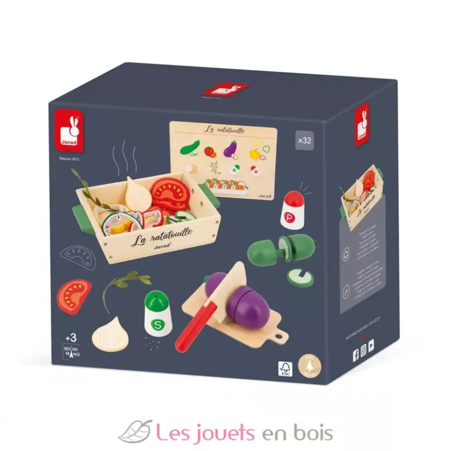 Set ratatouille - Janod