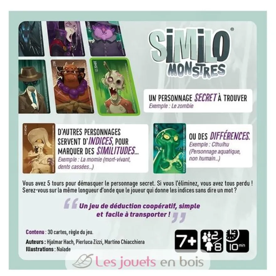 SIMILO : Monstres - Gigamic