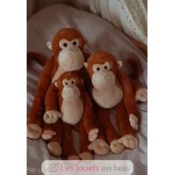 Singe en peluche lesté 1,1 kg - ByAstrup