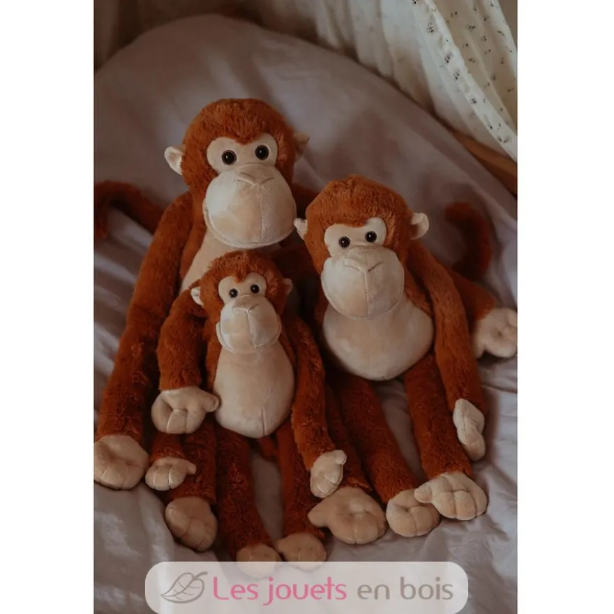 Singe en peluche lesté 1,1 kg - ByAstrup