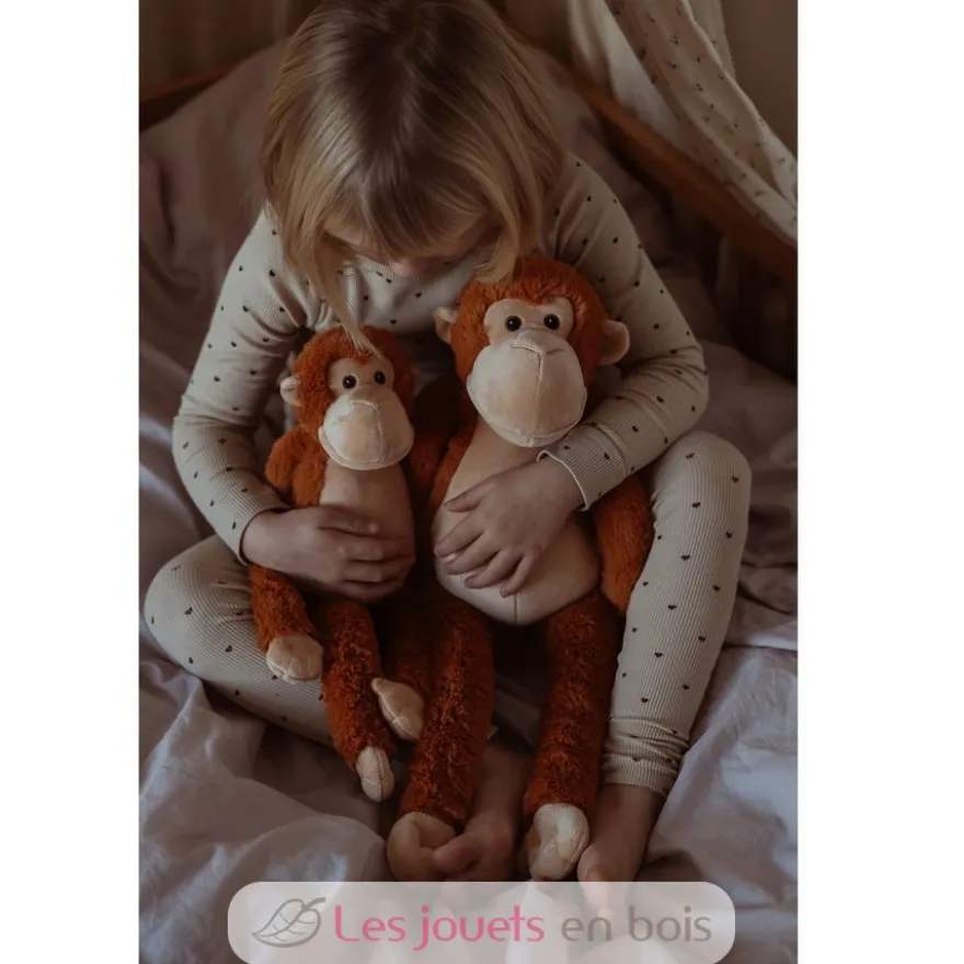 Singe en peluche lesté 1,1 kg - ByAstrup