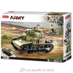Sluban Army WWII - Char d'assaut italien 2 en 1