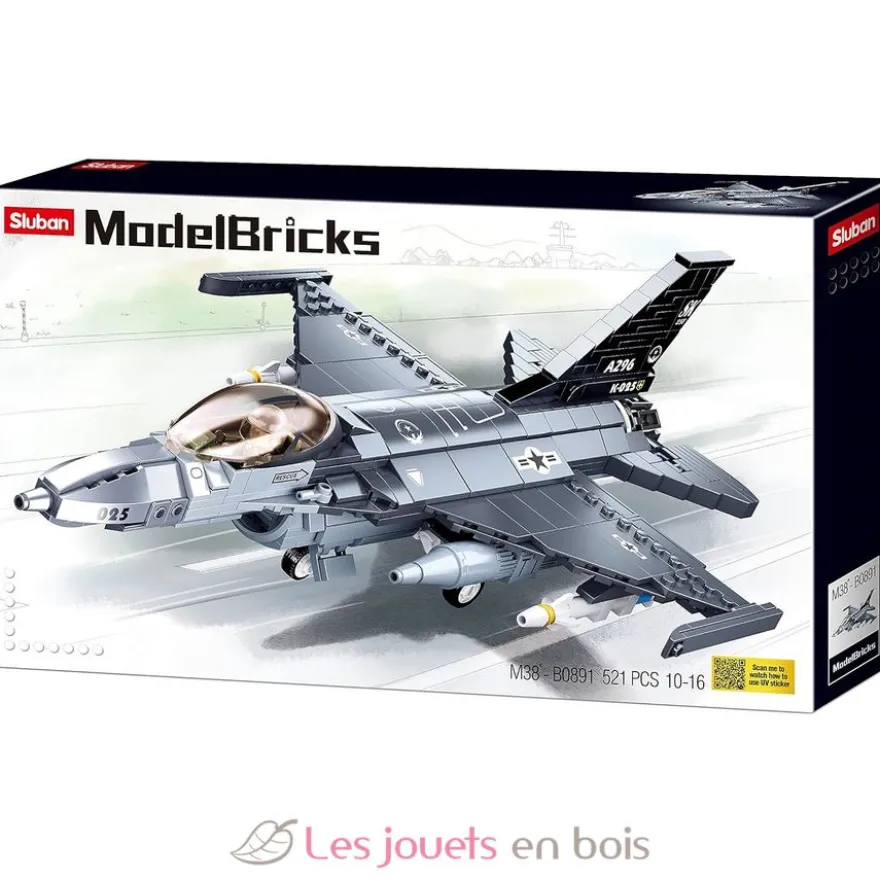 Sluban Model Bricks - Chasseur Falcon
