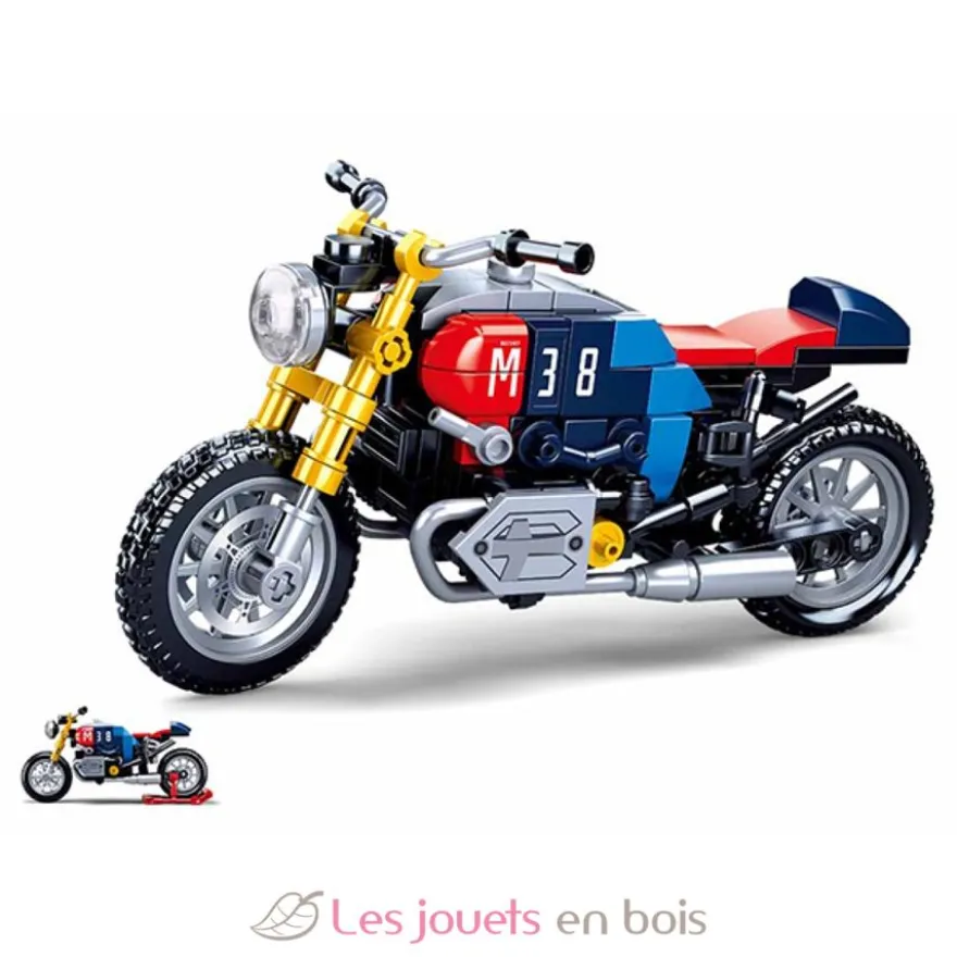 Sluban Model Bricks - Moto Café Racer