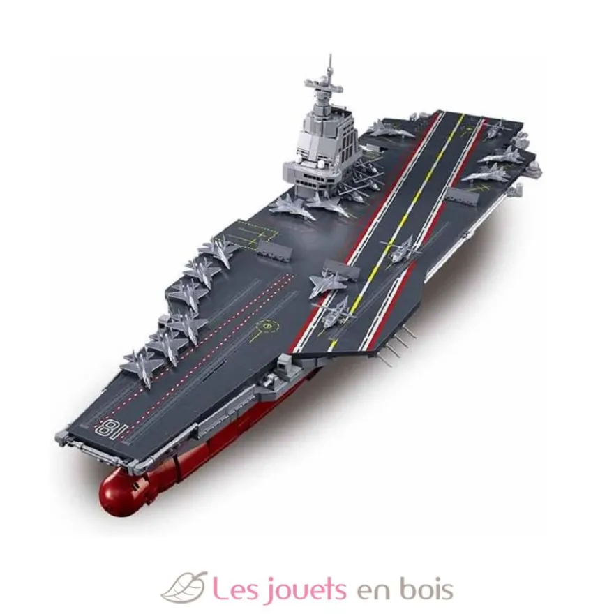 Sluban Model Bricks - Porte-avions Fujian
