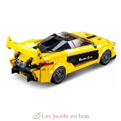 Sluban Model Bricks - Super voiture anglaise jaune