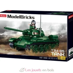 Sluban Model Bricks - Tank soviétique T34-85