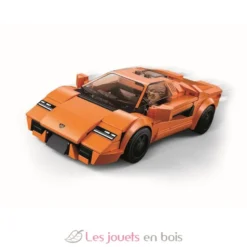 Sluban Model Bricks - Voiture de sport orange