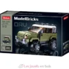 Sluban Model Bricks - Voiture SUV d'attaque anglais