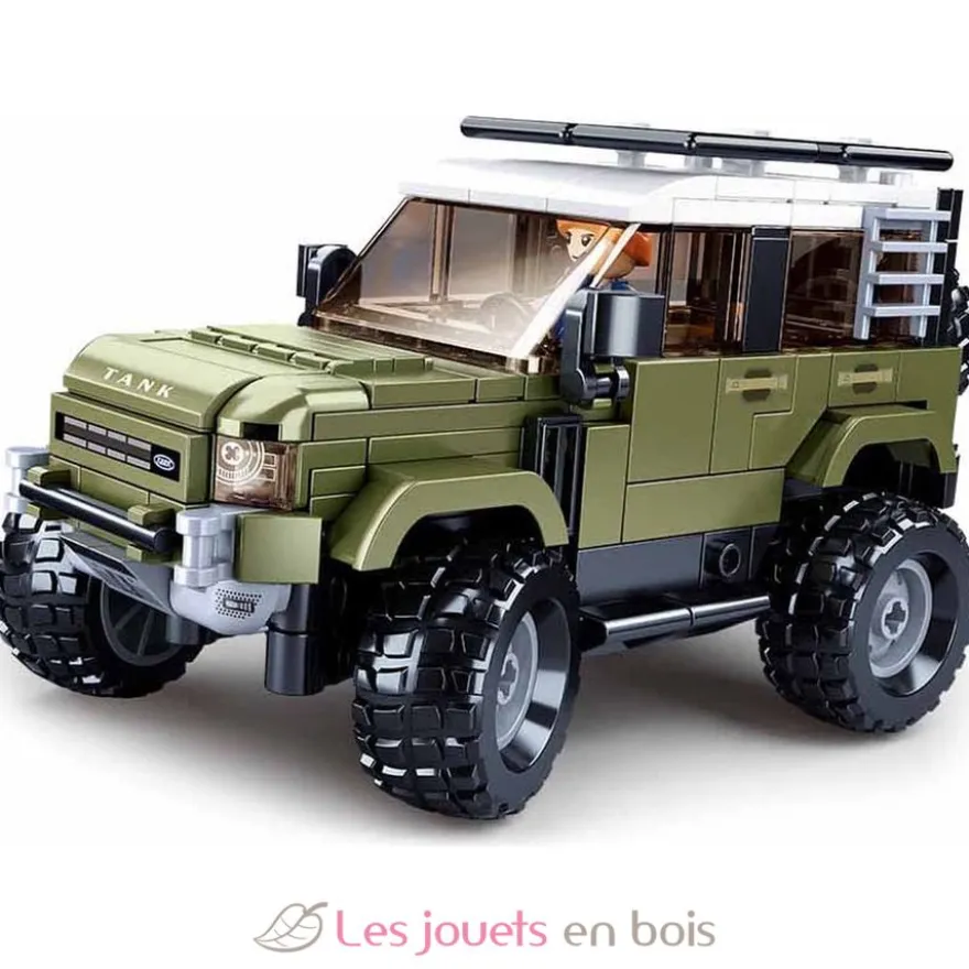 Sluban Model Bricks - Voiture SUV d'attaque anglais