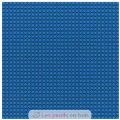 Sluban - Plaque de base briques de jeux couleur bleue