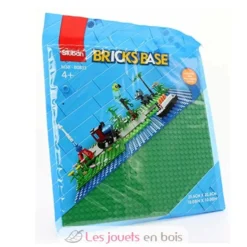 Sluban - Plaque de base briques de jeux couleur verte