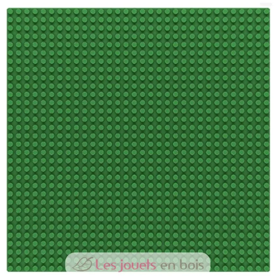 Sluban - Plaque de base briques de jeux couleur verte