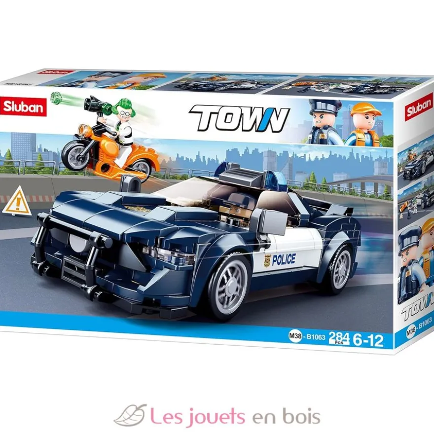 Sluban Town - Voiture de police 284 pièces