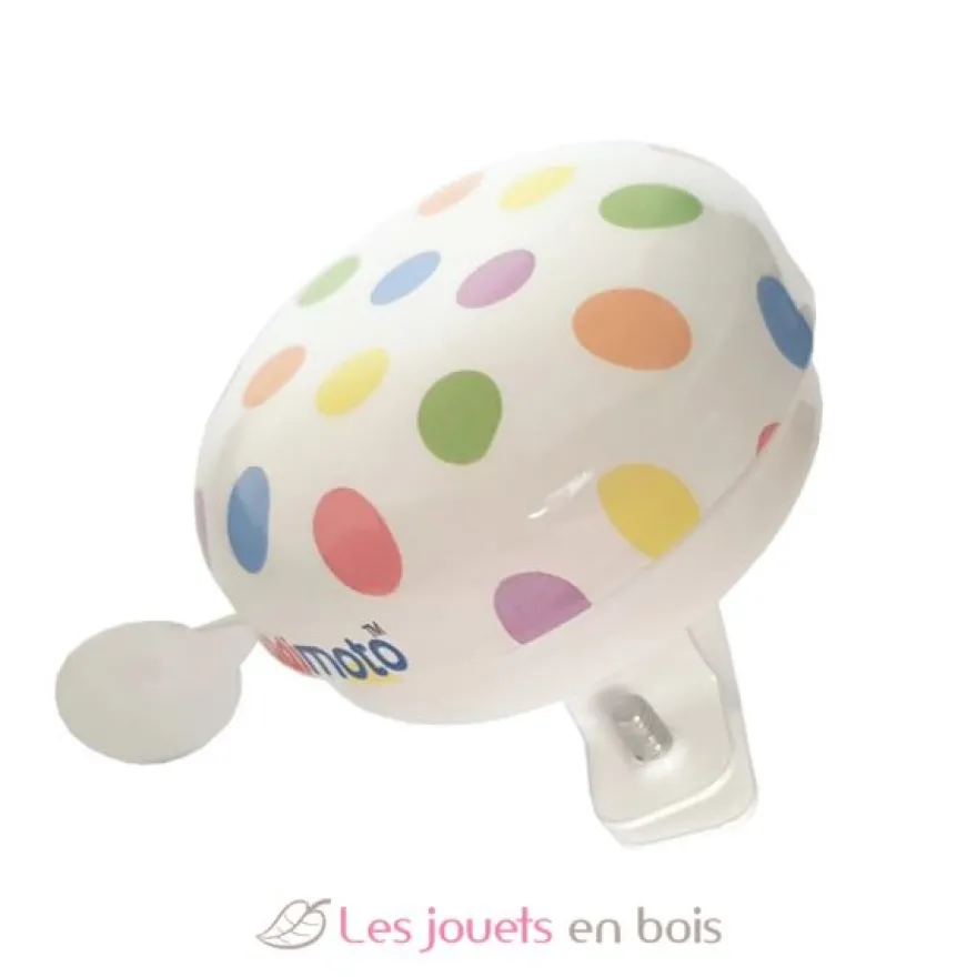 Sonnette Vélo Pastel Dotty - Kiddimoto