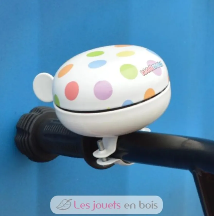Sonnette Vélo Pastel Dotty - Kiddimoto