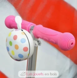Sonnette Vélo Pastel Dotty - Kiddimoto