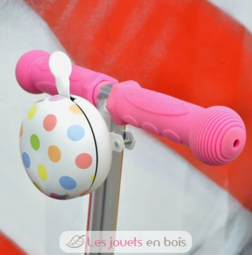 Sonnette Vélo Pastel Dotty - Kiddimoto