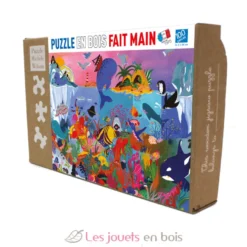 Sous les océans de Mathilde Joly - Puzzle Michèle Wilson