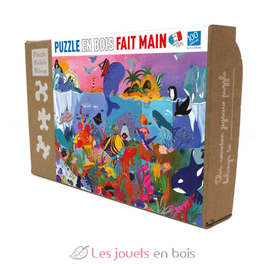 Sous les océans de Mathilde Joly - Puzzle Michèle Wilson
