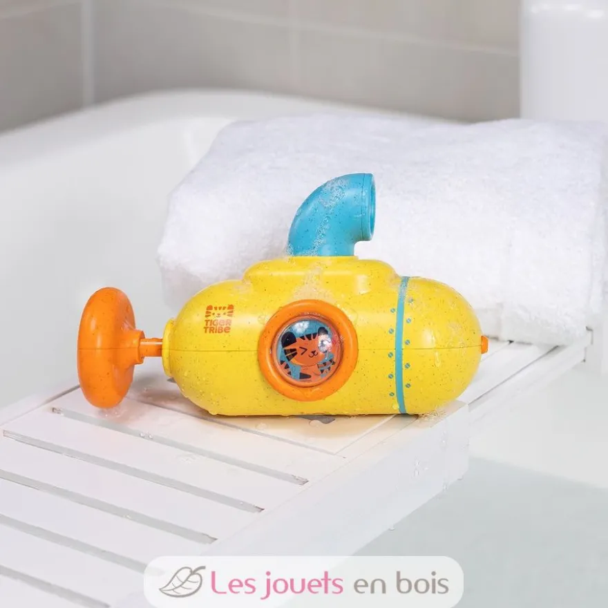 Sous marin pour le bain en bioplastique - Tiger Tribe