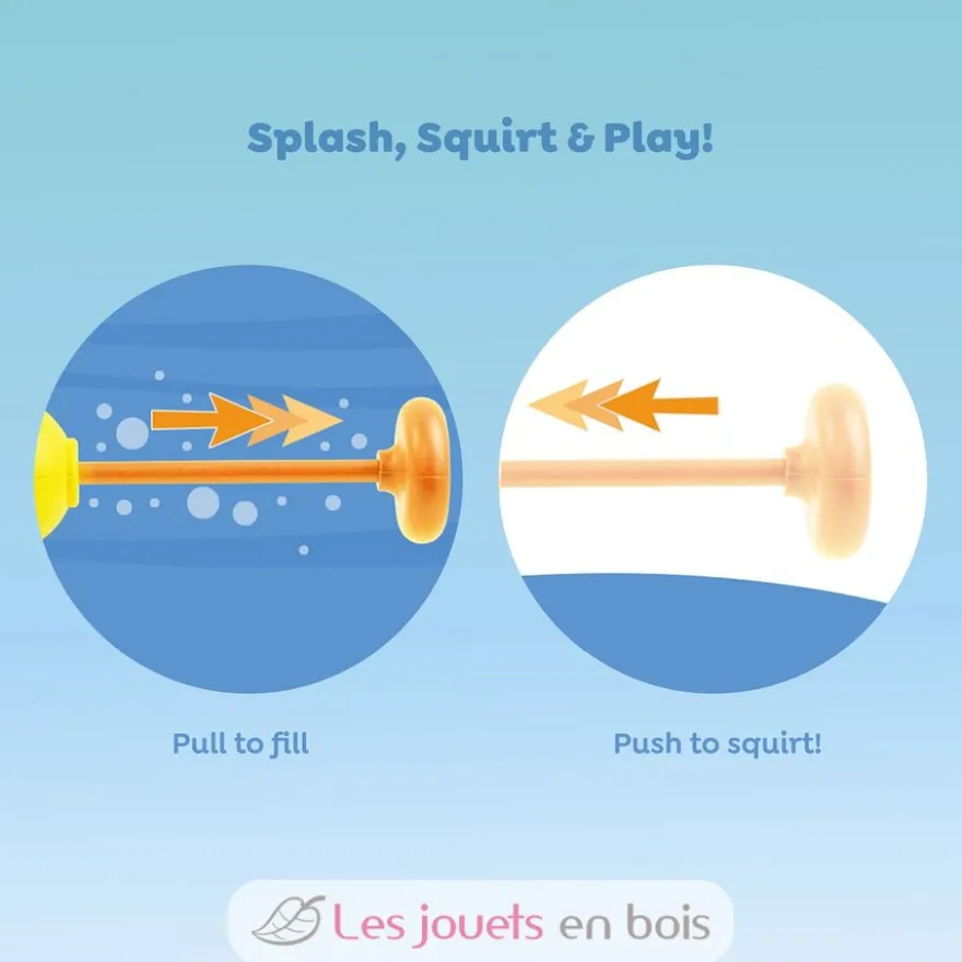 Sous marin pour le bain en bioplastique - Tiger Tribe