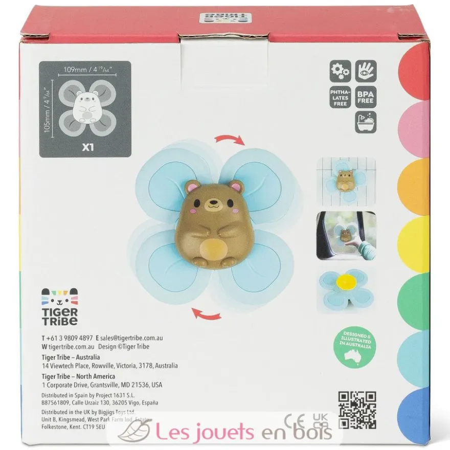 Spinner sensoriel Ours - Tiger Tribe