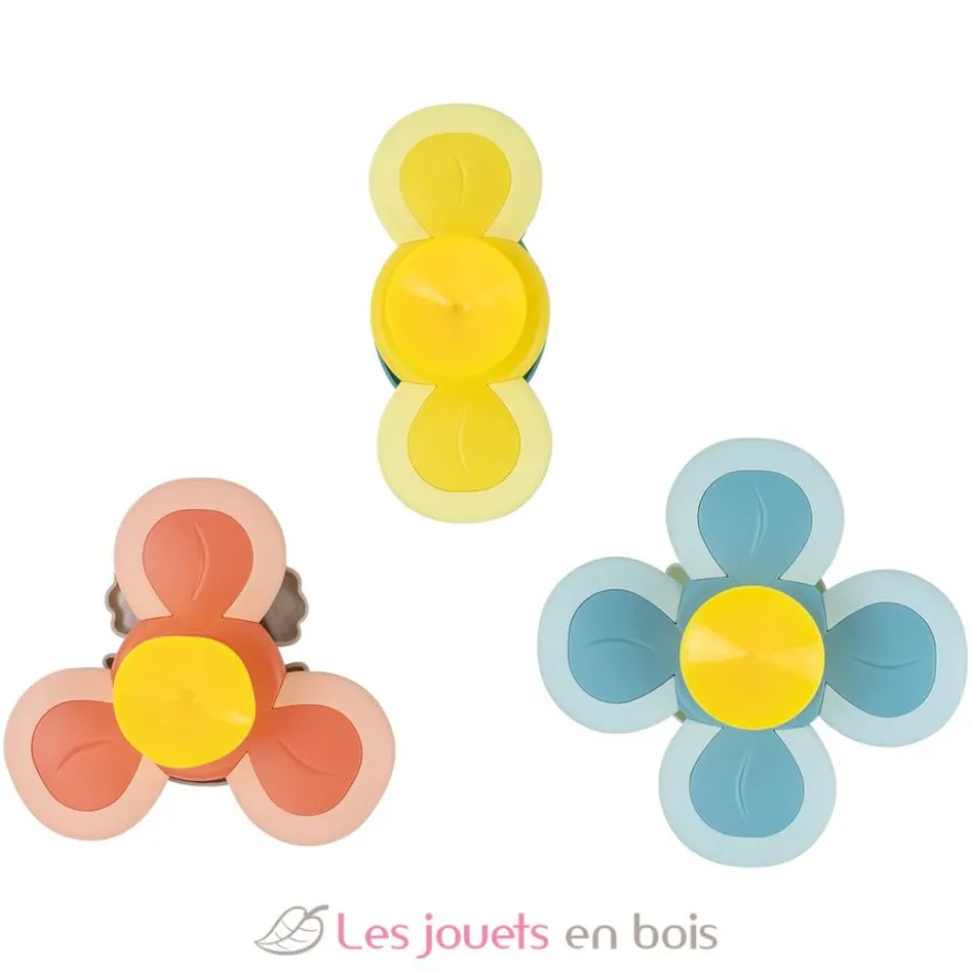3 Spinners sensoriels animaux australiens - Tiger Tribe