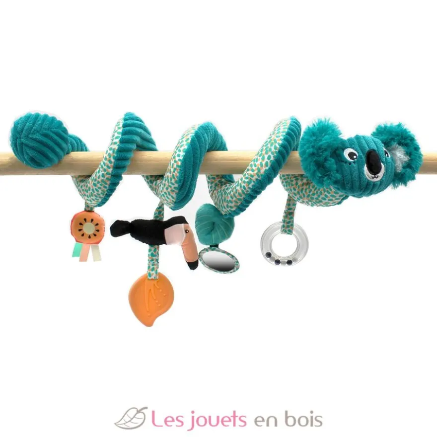 Spirale d'activités Berlingos le koala bleu vert - Les Déglingos