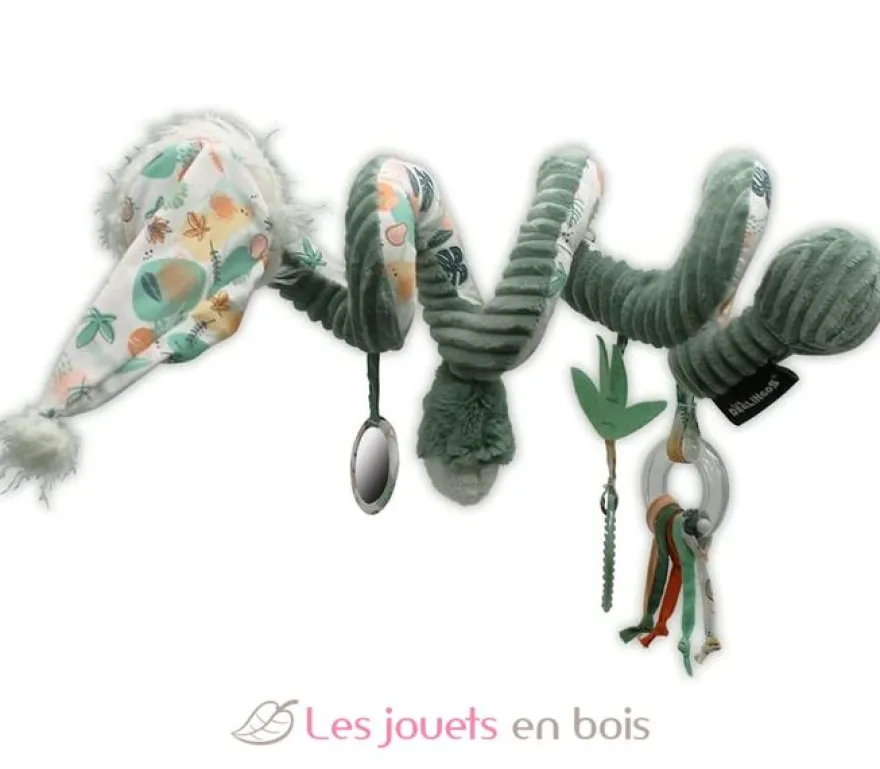 Spirale d'activités Chillos le paresseux - Les Déglingos
